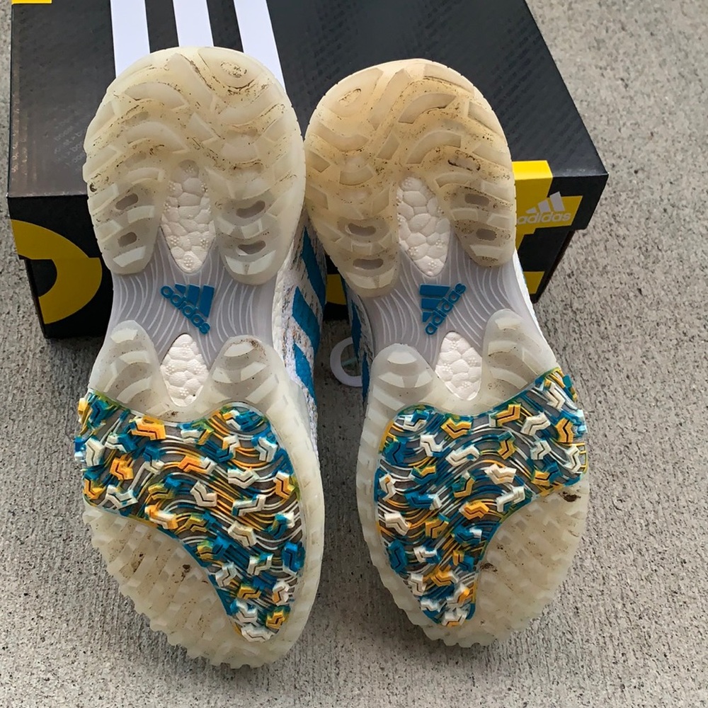 Adidas Women's Codechaos Prime Blue Golf Shoe - Picture 7 of 7